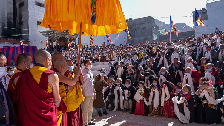 Pilgrimage To Leh Jokhang The Th Dalai Lama