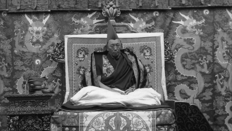 The 13th Dalai Lama Thubten Gyatso in Lhasa, Tibet. (Photo courtesy Colonel Leslie Weir/Tibet Images)