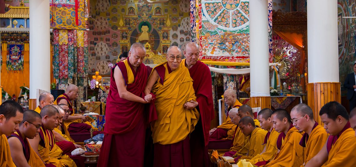 Photos - His Holiness Attends Kalachakra Prayer Ceremony