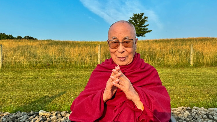 His Holiness the Dalai Lama in Upstate New York, USA - July 23, 2024