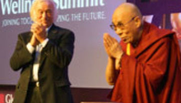 His Holiness the Dalai Lama Addresses the Global Spa and Wellness Summit