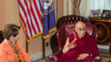 His Holiness the Dalai Lama Spends the Day on Capitol Hill