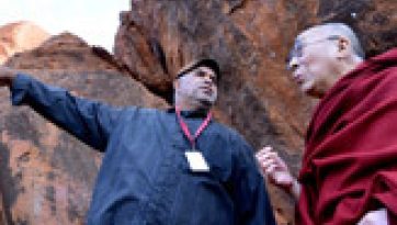 His Holiness the Dalai Lama Visits Uluru