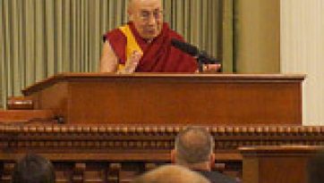 His Holiness the Dalai Lama Addresses a Joint Convention of the California State Legislature