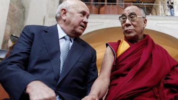 Offering Condolences to the Family of FW de Klerk