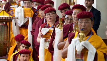 Offering of Long Life Prayers by the Drukpa Kagyu Tradition