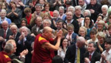 Dalai Lama Preaches Forgiveness in Limerick