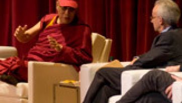 His Holiness Talks About Secular Ethics and Human Development at University of Southern California