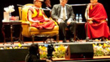 His Holiness the Dalai Lama addresses two packed audiences of 6,500 each in Buenos Aires