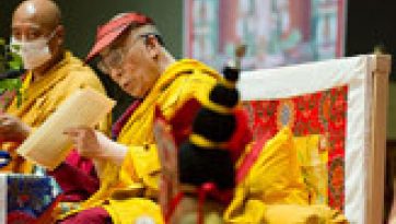 The Dalai Lama concludes Vajra Dhatu empowerment