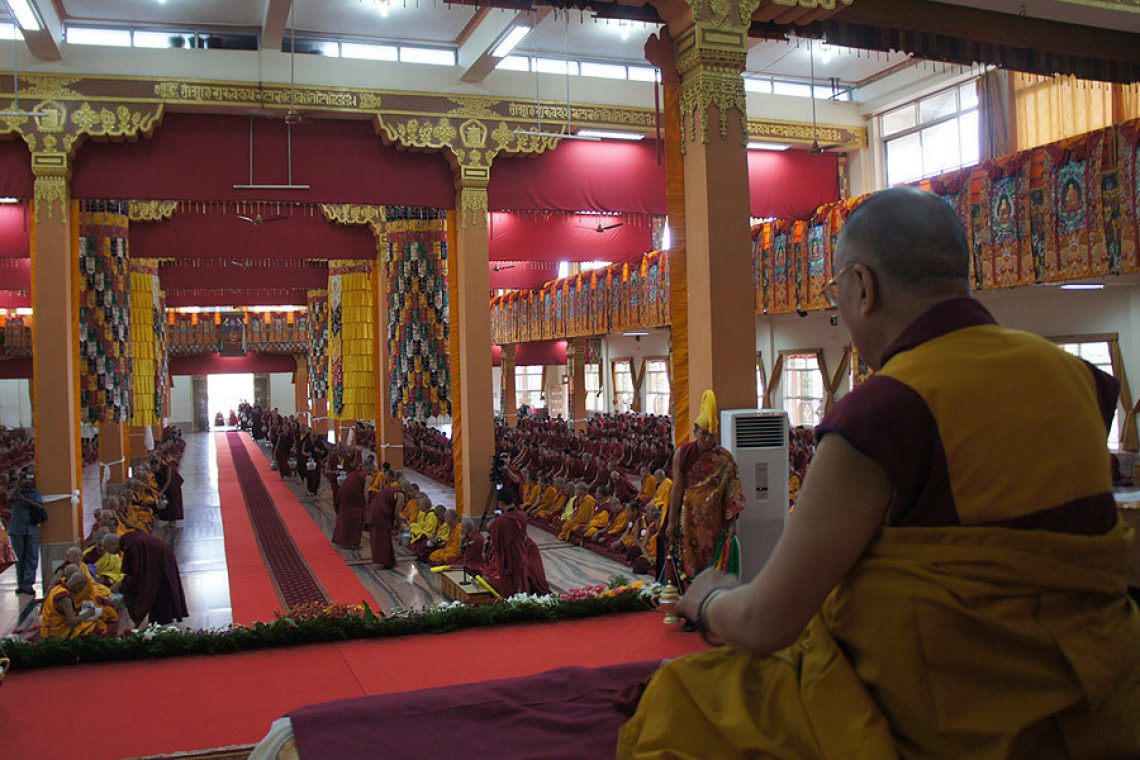 Visit to Gaden Monastery, Mundgod, Karnataka | The 14th Dalai Lama
