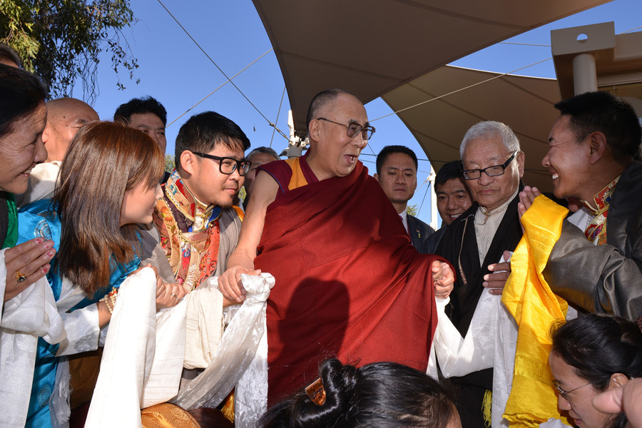 Visit to Uluru, Northern Territory, Australia | The 14th Dalai Lama