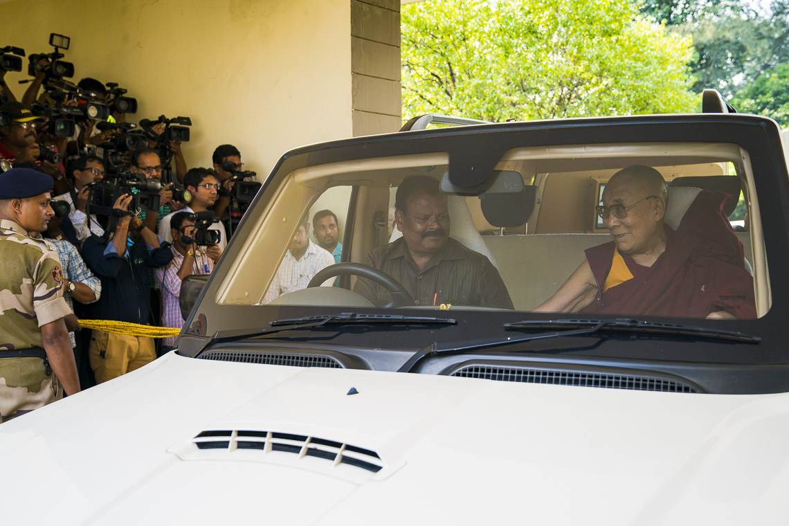 Arrival In Bhubaneswar, Odisha, India | The 14th Dalai Lama