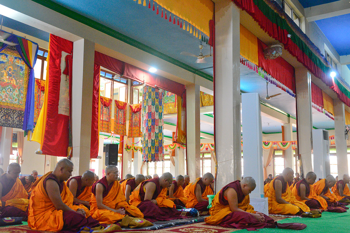 Ordination at Drepung Monastery | The 14th Dalai Lama