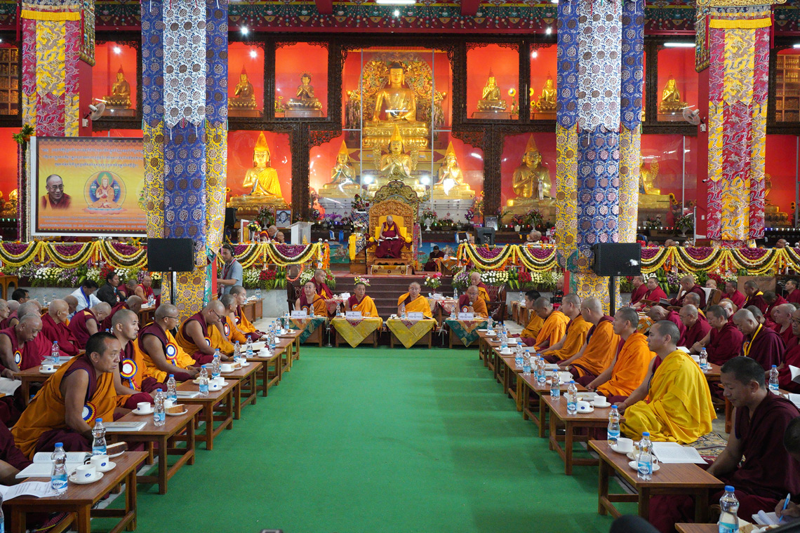 Symposium At Drepung Loseling Monastery 