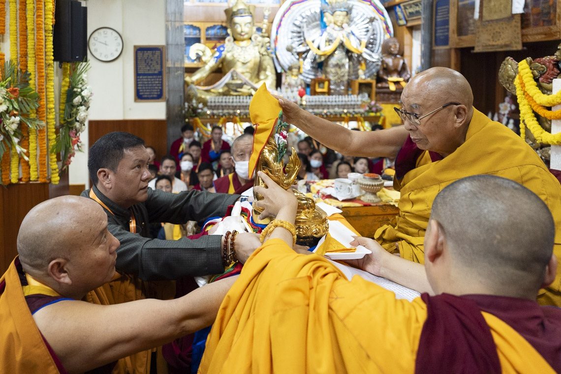 Long Life Ceremony for Dalai Lama by Tawang People