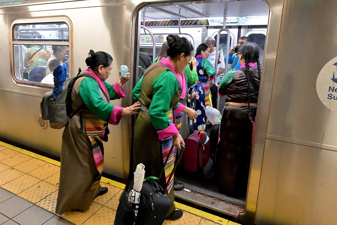 His Holiness Arrives in New York City | The 14th Dalai Lama