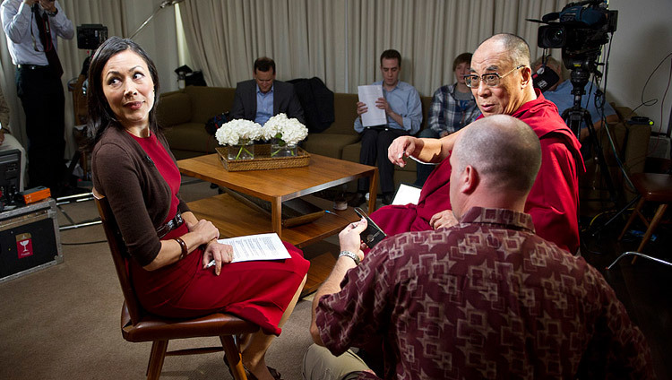 Ann Curry Interviews His Holiness the Dalai Lama | The 14th Dalai Lama