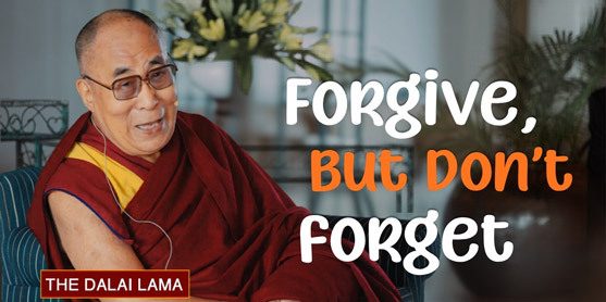 Forgive, But Don't Forget